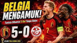 Hasil Belgia vs Tunisia 5-0: De Bruyne dan Trossard Bikin Setan Merah Menggila
