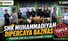 SMK Muhammadiyah Garut Salurkan Daging Dam Haji 2026 dari BAZNAS Pusat untuk Warga