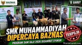 SMK Muhammadiyah Garut Salurkan Daging Dam Haji 2026 dari BAZNAS Pusat untuk Warga
