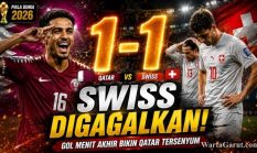 Qatar vs Swiss Berakhir Dramatis, Ada Momen Penentu di Menit Akhir