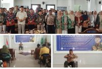 Ketua PDM Kabupaten Garut, Dr. Agus Rahmat Nugraha, M.Ag., M.Pd., menyampaikan sambutan dalam Studium Generale Deep Learning dan Transformasi Pendidikan yang menghadirkan Wakil Menteri Pendidikan Dasar dan Menengah RI di Gedung Dakwah Muhammadiyah Garut, Sabtu (6/6/2026).