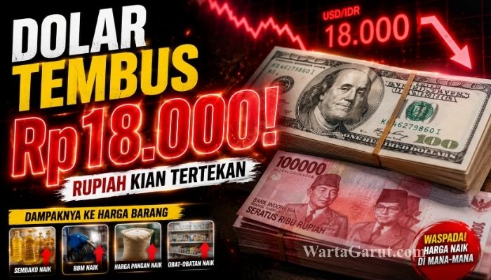 Pergerakan dolar AS menembus level Rp18.000 menjadi sorotan pasar keuangan dan memicu perhatian terhadap stabilitas rupiah