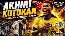 Ekuador Akhiri Kutukan Lawan Jerman, Gonzalo Plata Cetak Gol Penentu di Piala Dunia 2026