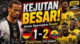Ekuador Bungkam Jerman, di Piala Dunia 2026, Die Mannschaft Tetap Lolos sebagai Juara Grup