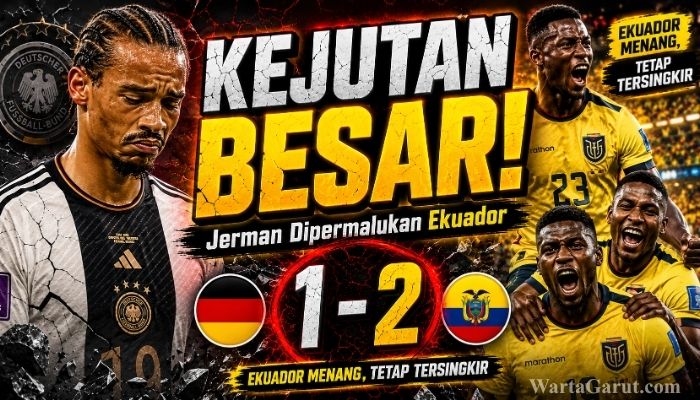 Ekuador Bungkam Jerman, di Piala Dunia 2026, Die Mannschaft Tetap Lolos sebagai Juara Grup