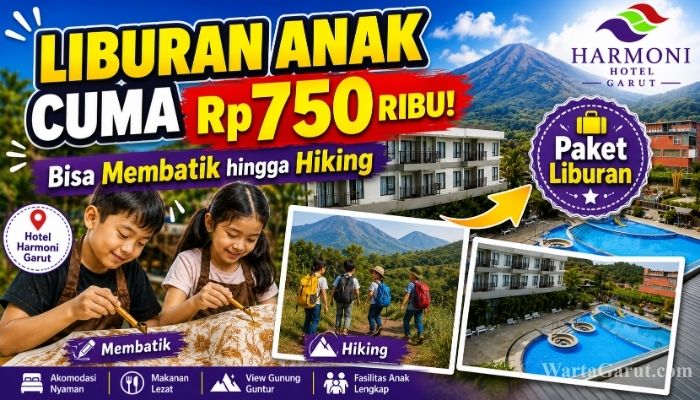Hotel Harmoni Garut Hadirkan Paket Liburan Sekolah Rp750 Ribu, Anak Bisa Membatik hingga Hiking