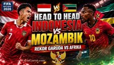 Pemain Timnas Indonesia bersiap menghadapi Mozambik dalam laga FIFA Matchday 2026 di Stadion Utama Gelora Bung Karno. Pertandingan ini menjadi pertemuan pertama kedua negara sepanjang sejarah.