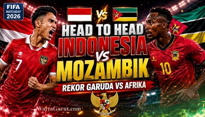 Pemain Timnas Indonesia bersiap menghadapi Mozambik dalam laga FIFA Matchday 2026 di Stadion Utama Gelora Bung Karno. Pertandingan ini menjadi pertemuan pertama kedua negara sepanjang sejarah.
