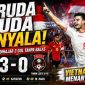 Pemain Timnas Indonesia U-19 merayakan gol saat mengalahkan Timor Leste 3-0 pada laga Grup A Piala AFF U-19 2026 di Stadion Utama Sumatera Utara, Deli Serdang