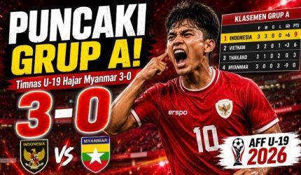 Indonesia vs Myanmar 3-0, Timnas U-19 Langsung Puncaki Klasemen Grup A Piala AFF 20226 1 Indonesia vs Myanmar 1