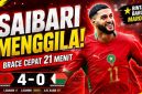 Ismael Saibari Brace Cepat, Maroko Hajar Madagaskar 4-0 Jelang Piala Dunia
