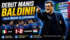 Italia Menang Tipis 1-0 atas Luksemburg, Era Silvio Baldini Dimulai dengan Kemenangan