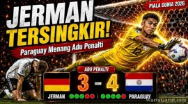 Jerman vs Paraguay: Dramatis! Paraguay Pulangkan Juara Dunia Lewat Adu Penalti