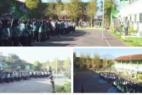 Kepala SMK Muhammadiyah Garut, Yan Yan Hermawan, S.Pd.I, melepas 168 murid untuk mengikuti Praktik Kerja Lapangan (PKL) di berbagai instansi dan bengkel di Kabupaten Garut sebagai bekal menghadapi dunia industri dan dunia kerja.