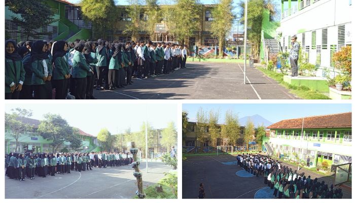 Kepala SMK Muhammadiyah Garut, Yan Yan Hermawan, S.Pd.I, melepas 168 murid untuk mengikuti Praktik Kerja Lapangan (PKL) di berbagai instansi dan bengkel di Kabupaten Garut sebagai bekal menghadapi dunia industri dan dunia kerja.