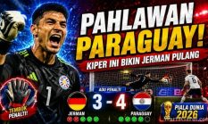 Orlando Gill Tampil Heroik saat Jerman vs Paraguay, Kiper Paraguay yang Mengubah Jalannya Pertandingan