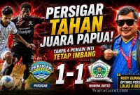 Rudy Gunawan Apresiasi Persigar Garut Tahan Juara Papua Wamena United, Optimistis Lolos 8 Besar