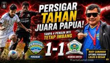 Rudy Gunawan Apresiasi Persigar Garut Tahan Juara Papua Wamena United, Optimistis Lolos 8 Besar