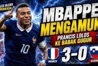 Kylian Mbappe Tak Terhentikan! Prancis Lolos ke Babak Gugur Setelah Hajar Irak 3-0 di Tengah Drama Hujan dan Petir