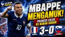 Kylian Mbappe Tak Terhentikan! Prancis Lolos ke Babak Gugur Setelah Hajar Irak 3-0 di Tengah Drama Hujan dan Petir