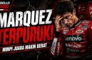 Marc Marquez saat menjalani Main Race MotoGP Italia 2026 di Mugello. Pembalap Ducati Lenovo itu hanya finis ketujuh dan semakin tertinggal dalam klasemen MotoGP 2026.
