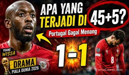 Portugal Sudah Unggul Menit Ke-6, Tetapi Kongo Mengubah Cerita Tepat Sebelum Jeda 4 Mulai Rp43 Ribu 3 Menu Baru Hotel Harmoni Garut Siap Temani Musim Liburan 2