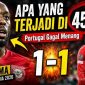 Portugal Sudah Unggul Menit Ke-6, Tetapi Kongo Mengubah Cerita Tepat Sebelum Jeda