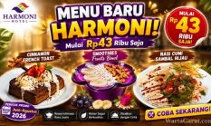 Mulai Rp43 Ribu, 3 Menu Baru Hotel Harmoni Garut Siap Temani Musim Liburan