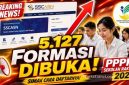 Calon pelamar mengakses portal SSCASN untuk mengikuti pendaftaran PPPK Guru Sekolah Rakyat 2026 yang menyediakan 5.127 formasi tenaga kependidikan di seluruh Indonesia.