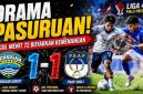 Pemain Persigar Garut berusaha menguasai bola saat menghadapi PSAP Sigli dalam laga Grup N Babak 64 Besar Liga 4 Piala Presiden 2026 di Stadion R Soedarsono, Pasuruan