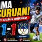 Pemain Persigar Garut berusaha menguasai bola saat menghadapi PSAP Sigli dalam laga Grup N Babak 64 Besar Liga 4 Piala Presiden 2026 di Stadion R Soedarsono, Pasuruan