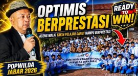 Popwilda Jawa Barat 2026 Dimulai, Angota DPRD Jabar Aceng Malki Yakin Pelajar Garut Mampu Berprestasi