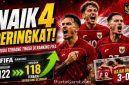 Ranking FIFA Terbaru: Timnas Indonesia Melonjak 4 Peringkat Usai Libas Oman 3-0