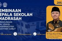 SMK Muhammadiyah Garut Siap Ikuti Pembinaan Kepala Sekolah Bersama Wamendikdasmen