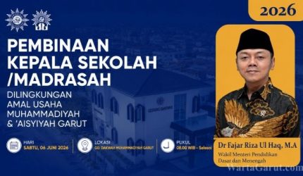 SMK Muhammadiyah Garut Siap Ikuti Pembinaan Kepala Sekolah Bersama Wamendikdasmen