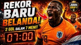 Sejarah Baru! Belanda Cetak Rekor Dua Gol dalam 7 Menit, Hajar Tunisia 3-1 di Piala Dunia 2026
