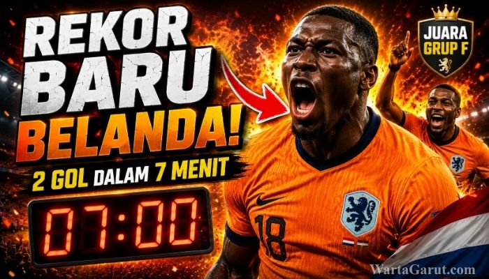 Sejarah Baru! Belanda Cetak Rekor Dua Gol dalam 7 Menit, Hajar Tunisia 3-1 di Piala Dunia 2026