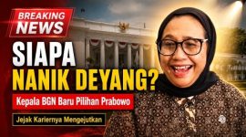 Nanik Sudaryati Deyang resmi ditunjuk Presiden Prabowo Subianto sebagai Kepala Badan Gizi Nasional menggantikan Dadan Hindayana pada Selasa, 2 Juni 2026