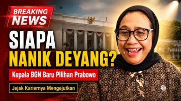 Nanik Sudaryati Deyang resmi ditunjuk Presiden Prabowo Subianto sebagai Kepala Badan Gizi Nasional menggantikan Dadan Hindayana pada Selasa, 2 Juni 2026