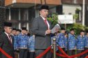 Bupati Garut, Abdusy Syakur Amin memimpin Upacara Hari Lahir Pancasila 2026 di Lapangan Setda Garut dan mengajak generasi muda menjadikan Pancasila sebagai ideologi yang hidup