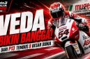 Veda Ega Pratama memacu motor Honda Team Asia pada Moto3 Italia 2026 di Mugello. Start dari posisi 13, pembalap Indonesia itu sukses finis di peringkat kedelapan dan bertahan di lima besar klasemen dunia.