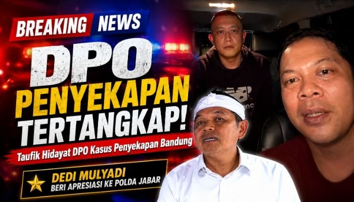 Taufik Hidayat DPO Kasus Penyekapan Bandung Ditangkap, Dedi Mulyadi Beri Apresiasi ke Polda Jabar