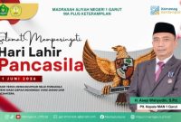 Hari Lahir Pancasila 2026, MAN 1 Garut Ajak Generasi Muda Hidupkan Nilai Kebangsaan