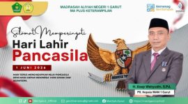 Hari Lahir Pancasila 2026, MAN 1 Garut Ajak Generasi Muda Hidupkan Nilai Kebangsaan
