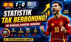 Statistik Uruguay vs Spanyol Ungkap Rahasia Kemenangan La Roja, Efektif Meski Hanya Cetak Satu Gol