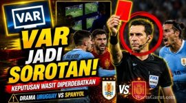 Kontroversi VAR Uruguay vs Spanyol: Keputusan Wasit Ismail Elfath Ubah Jalannya Laga Piala Dunia FIFA 2026