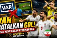 VAR Anulir Gol Iran pada Menit 90+6 saat Mesir vs Iran, Apa Alasan Wasit Membatalkannya?