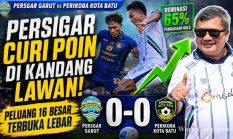 Persigar Garut Tahan Imbang Tuan Rumah Persikoba Kota Batu 0-0, Rudy Gunawan Bidik Tiket 16 Besar