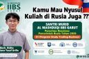 Moch. Ridho Maulana Yusuf Arifin, santri Al Mashduqi IIBS Garut, berhasil meraih Beasiswa Pemerintah Rusia 2026 untuk melanjutkan studi S1 Trading Business di Ural Federal University