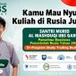Moch. Ridho Maulana Yusuf Arifin, santri Al Mashduqi IIBS Garut, berhasil meraih Beasiswa Pemerintah Rusia 2026 untuk melanjutkan studi S1 Trading Business di Ural Federal University